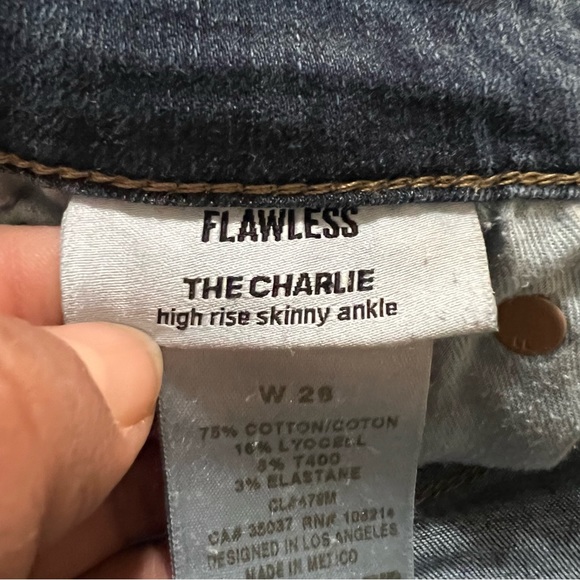 Joe’s Charlie‎ High Rise Release Hem Skinny Jean - Picture 11 of 12